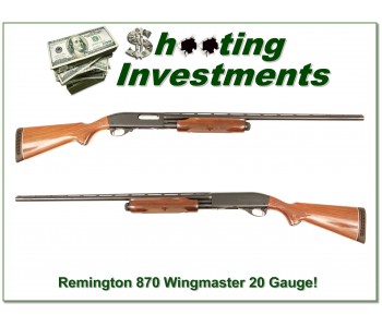 Remington 870 Wingmaster 20 Gauge Exc Cond!